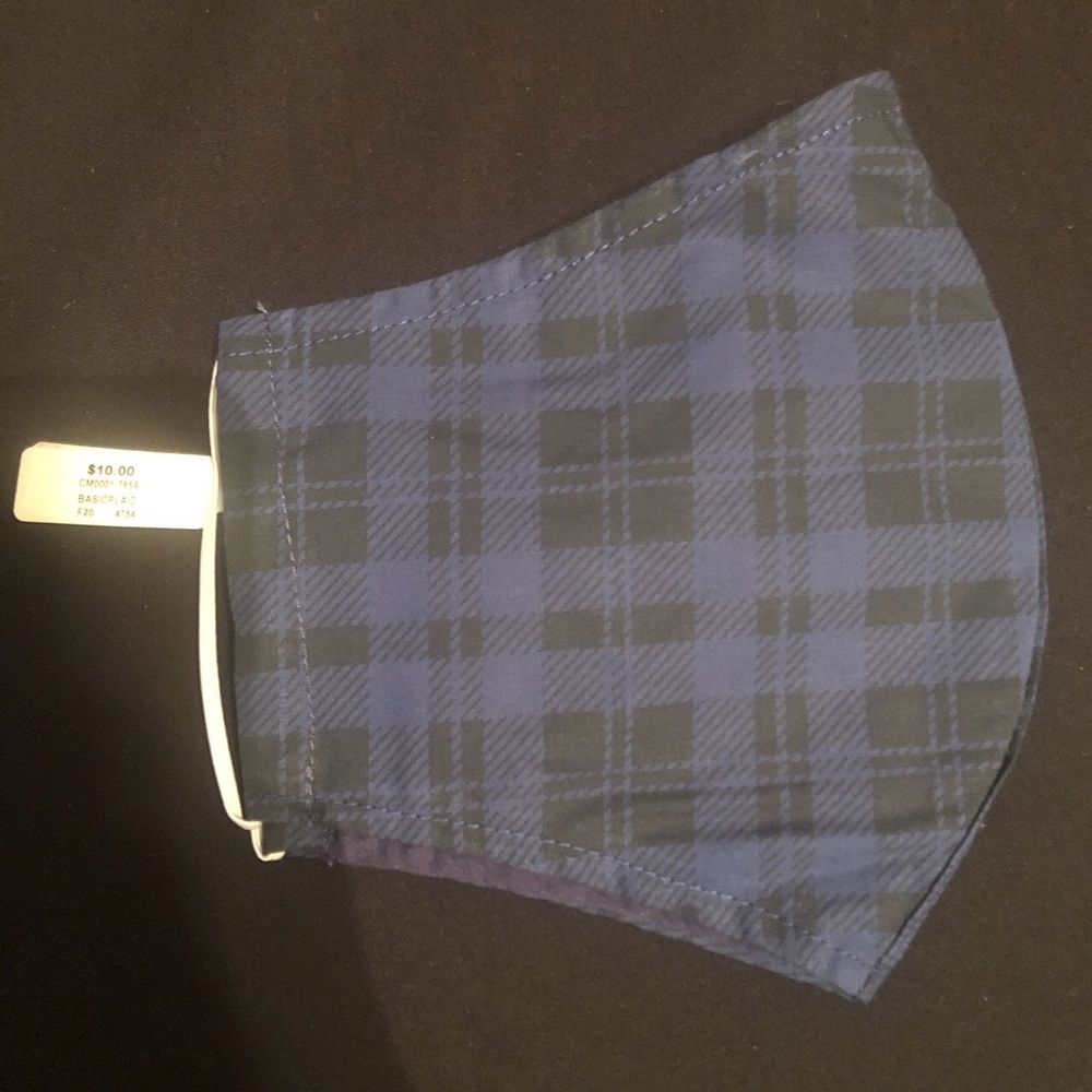 Navy Blue Face Mask